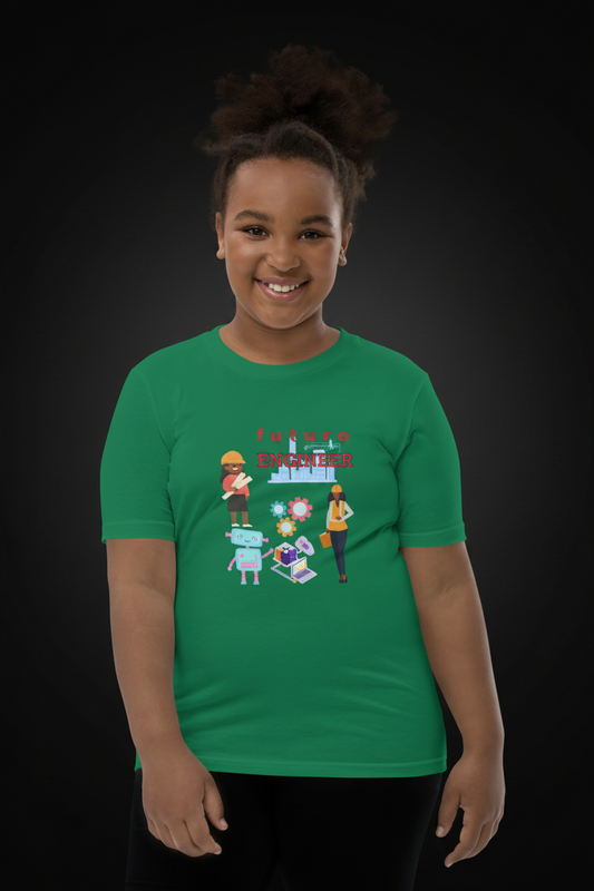 Future Engineer Youth Short Sleeve Tee for Girls