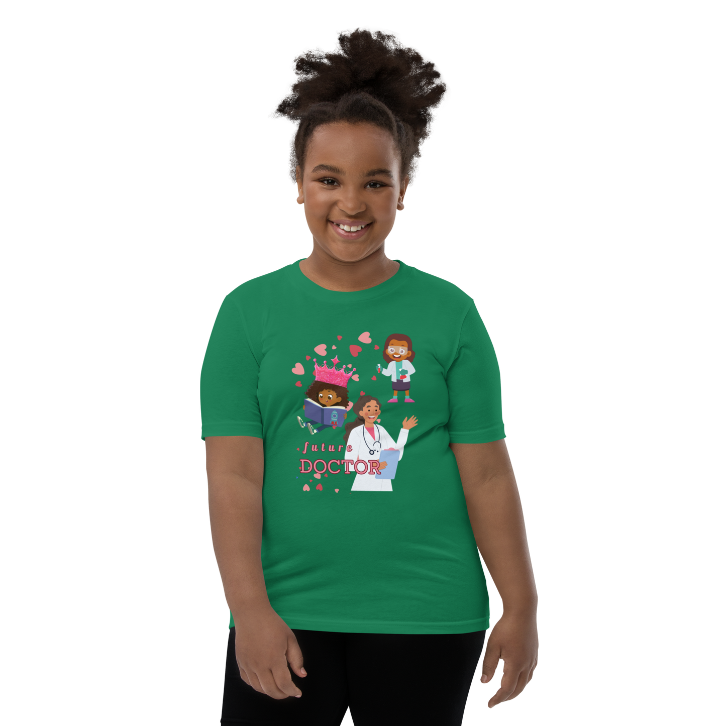 Future Doctor Youth Tee for Girls