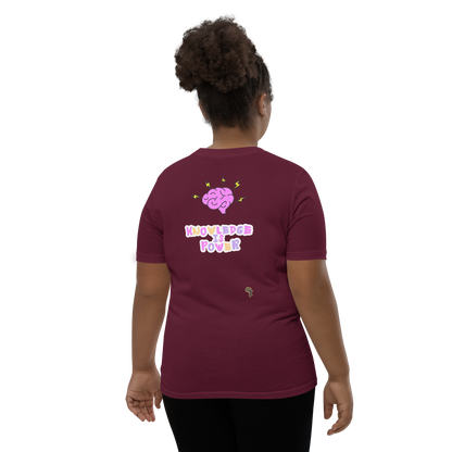 I Love Reading - Knowledge is Power Youth Tee for Girls