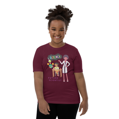 Future Scientist Youth Short Sleeve Tee for Girls