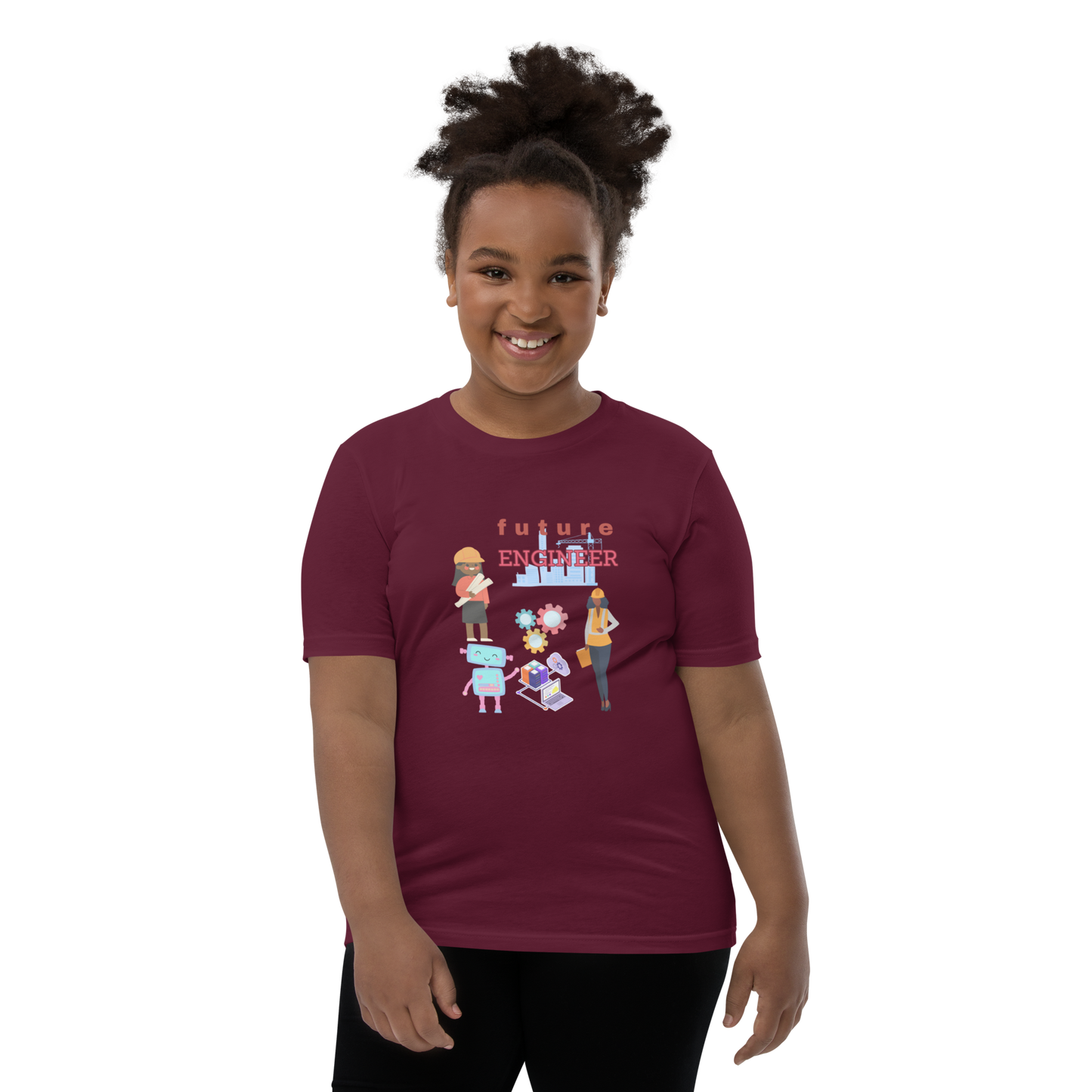 Future Engineer Youth Short Sleeve Tee for Girls