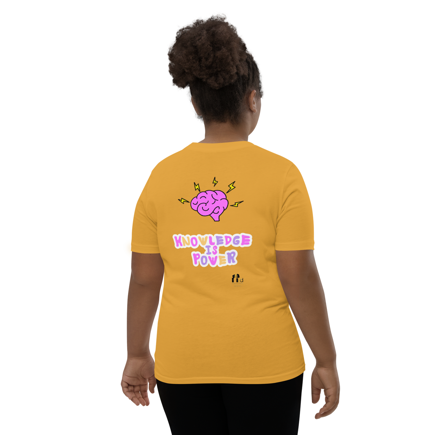 I Love Reading - Knowledge is Power Youth Tee for Girls