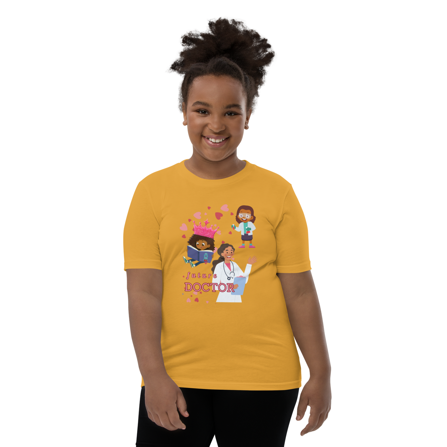 Future Doctor Youth Tee for Girls