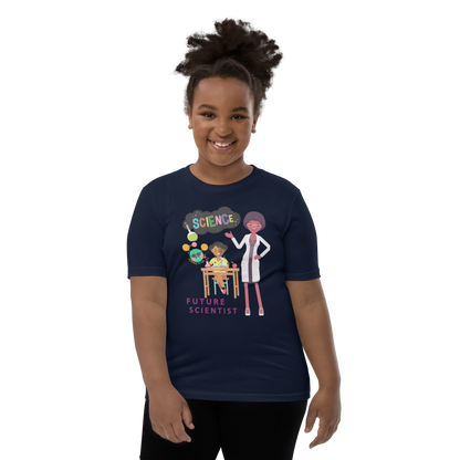 Future Scientist Youth Short Sleeve Tee for Girls