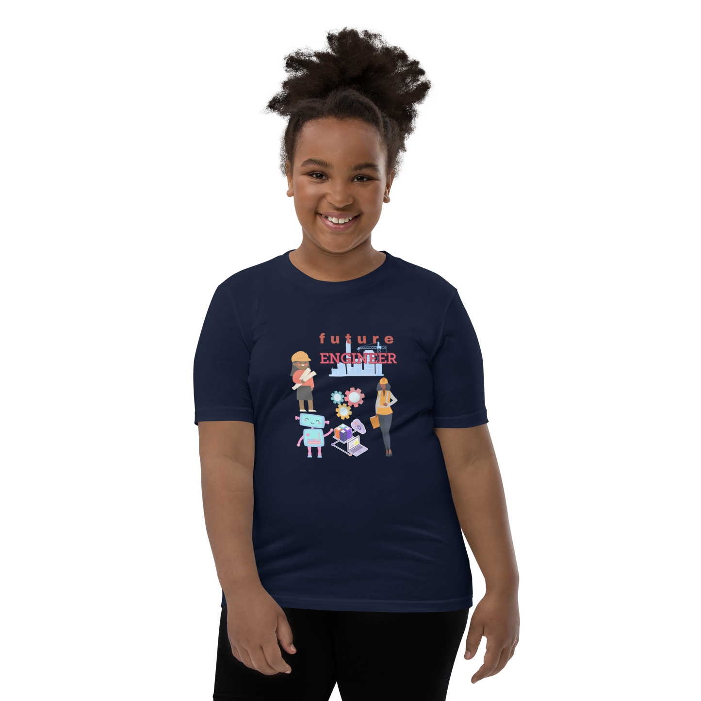 Future Engineer Youth Short Sleeve Tee for Girls