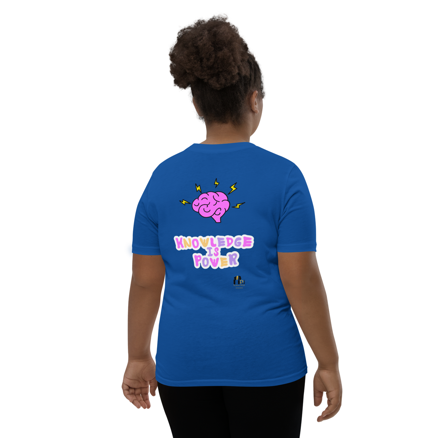 I Love Reading - Knowledge is Power Youth Tee for Girls