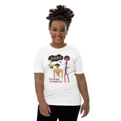 Future Scientist Youth Short Sleeve Tee for Girls