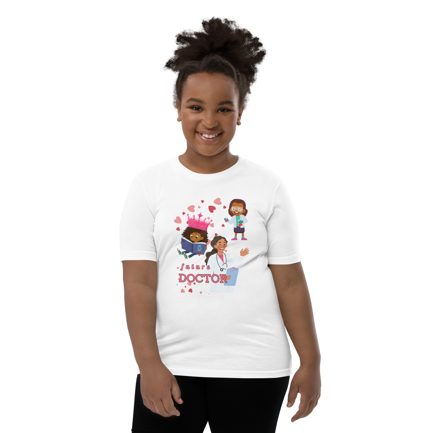 Future Doctor Youth Tee for Girls